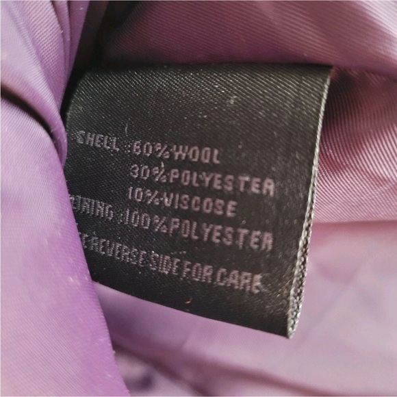 EUC Steve Madden Wool Hooded Double Breasted Peacoat - Picture 5 of 5